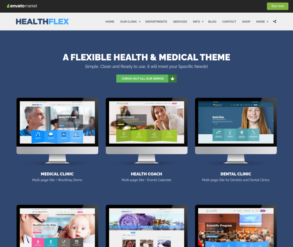 Responsive WordPress Themes for Medical Clinics