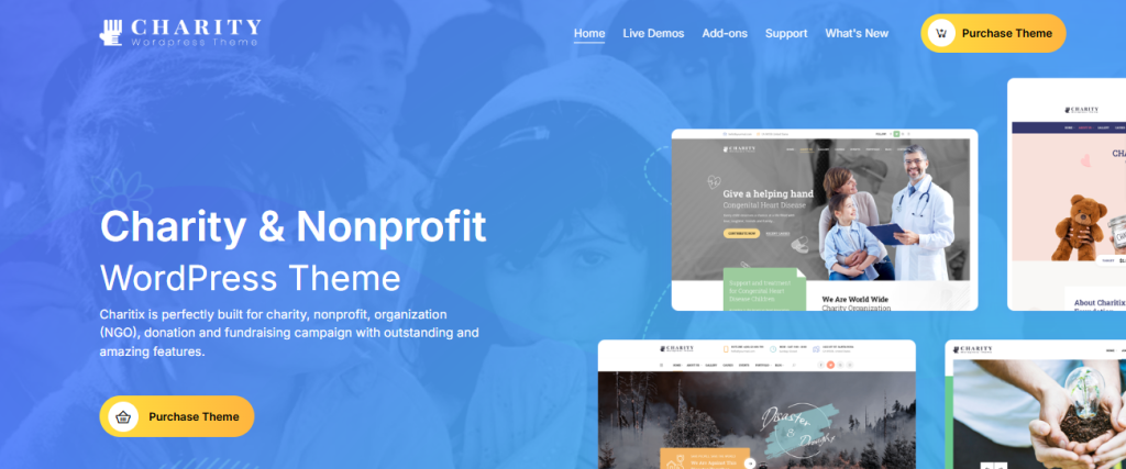 Best WordPress Charity & Nonprofit Themes