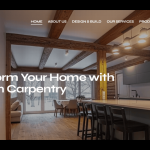 All Trim Carpentry WordPress Website Design for Custom Carpentry Services