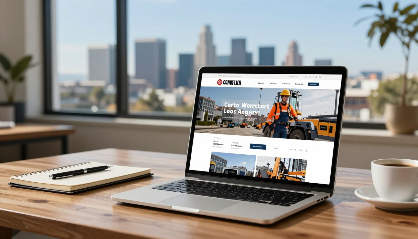 Why Contractors in Los Angeles Need High-Converting Websites