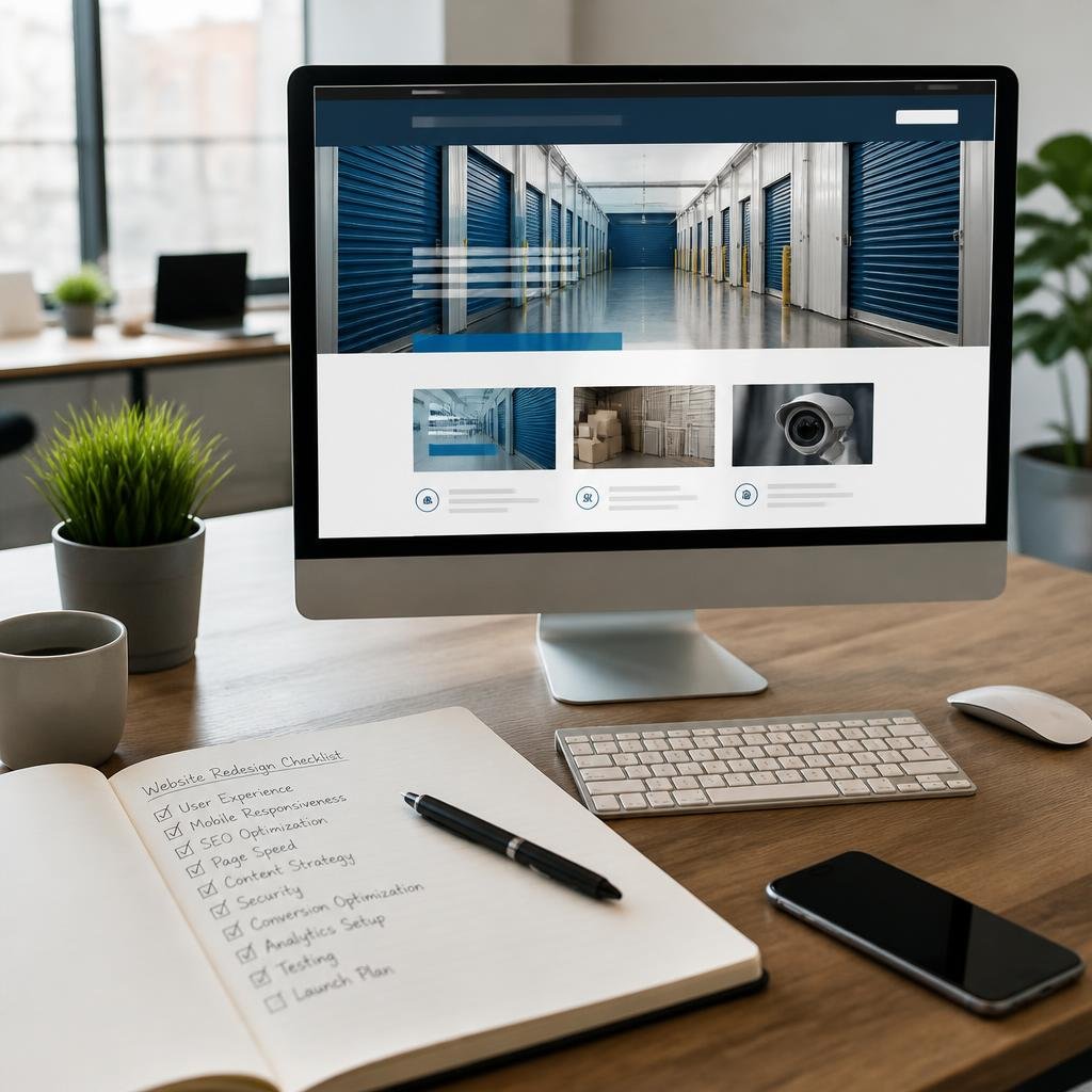 Self Storage Website Redesign Checklist