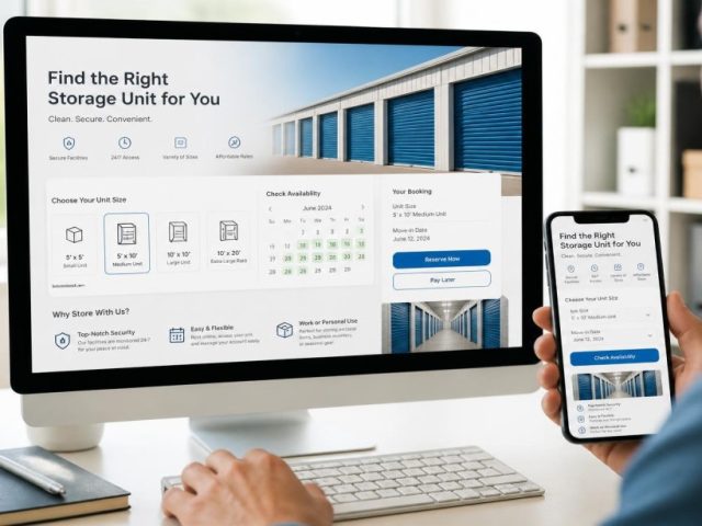 Storage Booking Website Design Best Practices for 2026