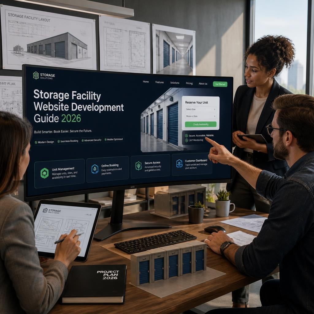 Storage Facility Website Development