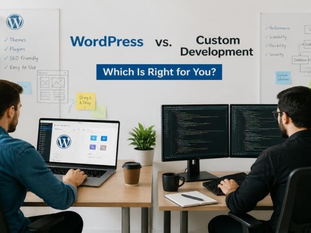 WordPress Developer vs. Custom Web Development: Which Is Right for You?