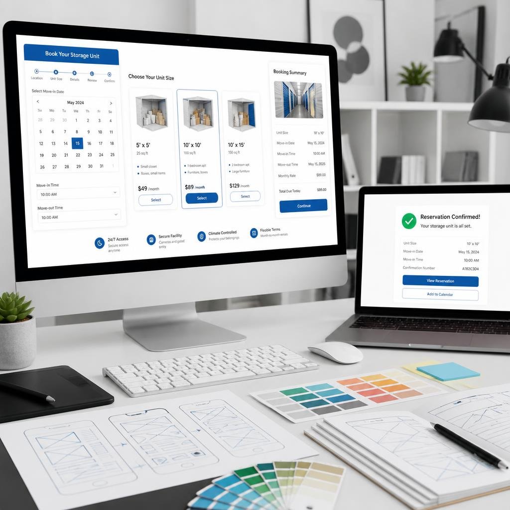WordPress Website Design for Self Storage Companies