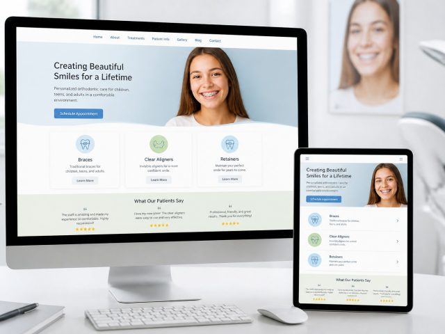 Custom Website Design for Orthodontists