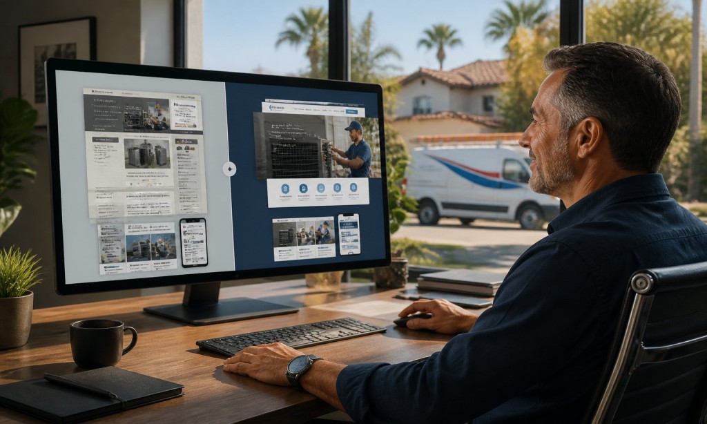 How a Website Redesign Can Increase HVAC Leads in LA