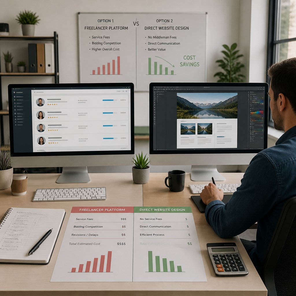 Bark vs. Direct Website Design Which Actually Saves Money