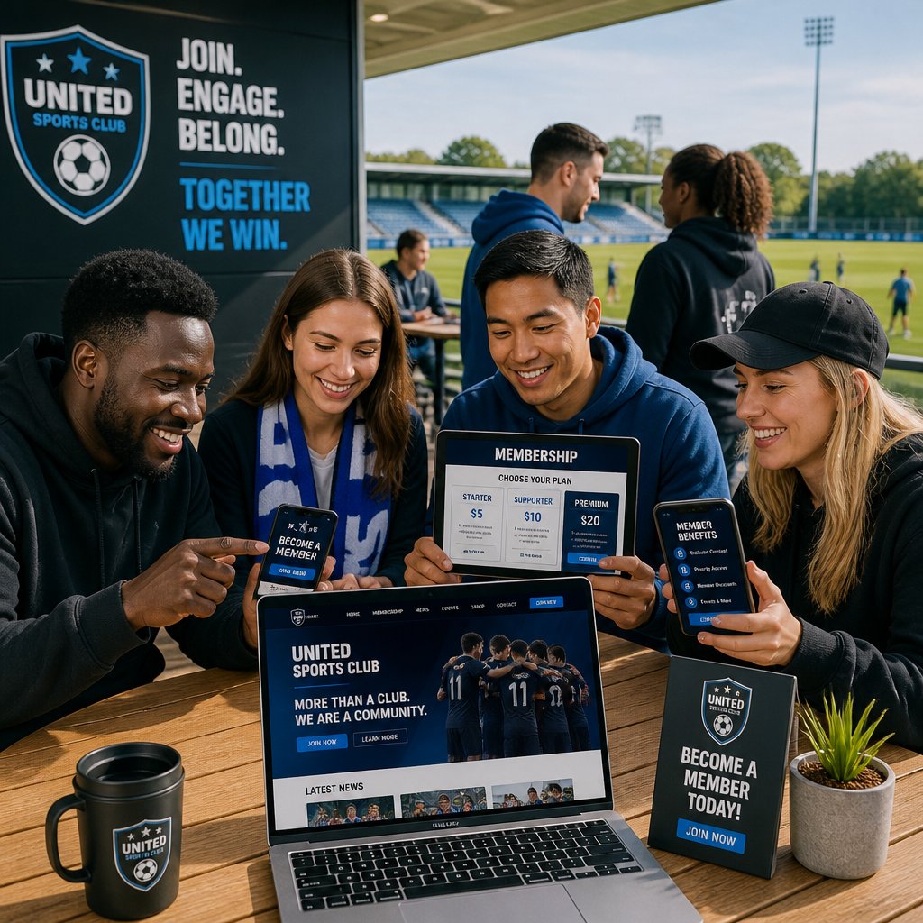 Create a Fan Membership Site for Your Sports Club