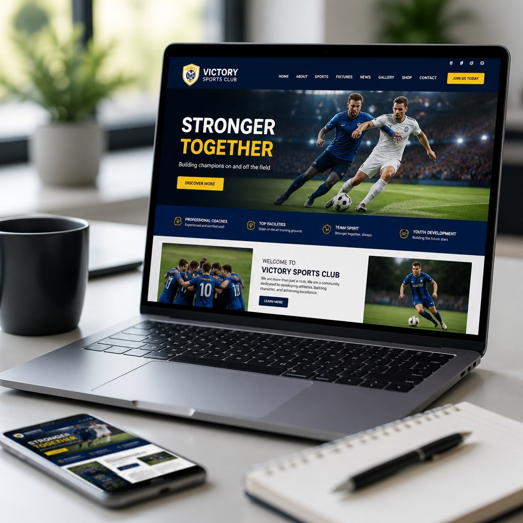 How to Build Professional Sports Club Website in WordPress