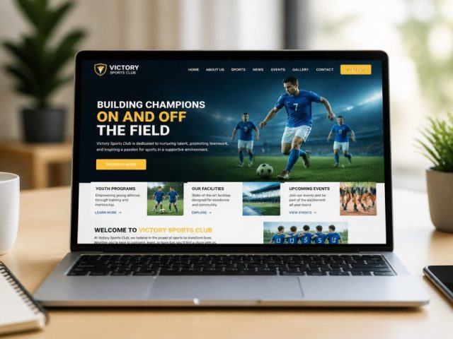 How to Build a Professional Sports Club Website in WordPress?