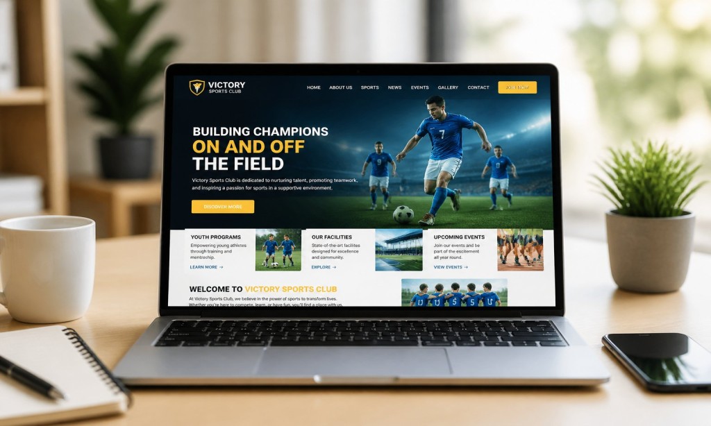 How to Build a Professional Sports Club Website in WordPress