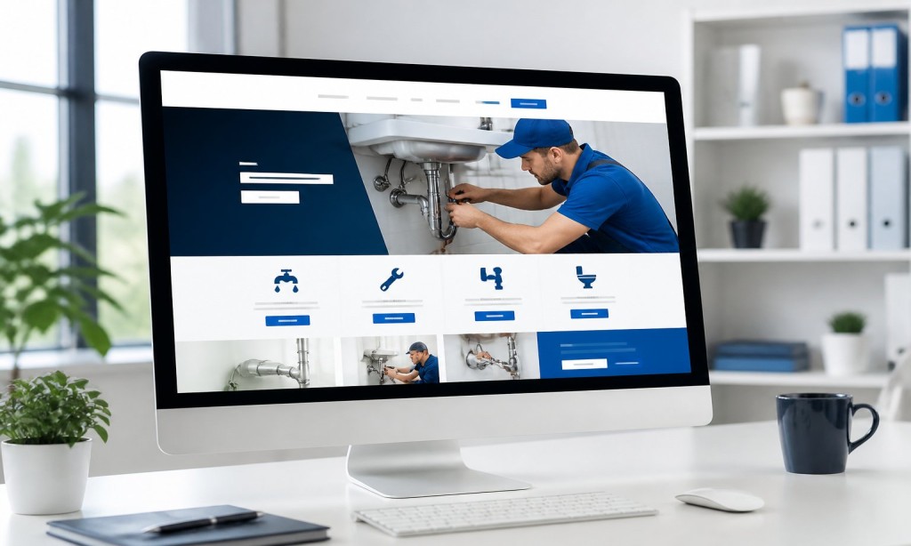 Plumber Website Design Simple Guide by ZeOrbit