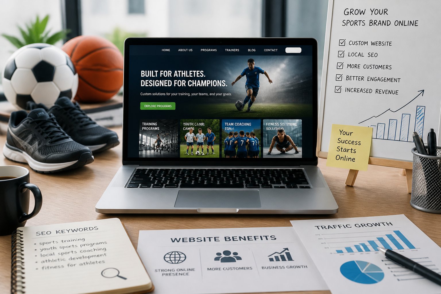 Website Design Services for Sports Businesses in La Jolla