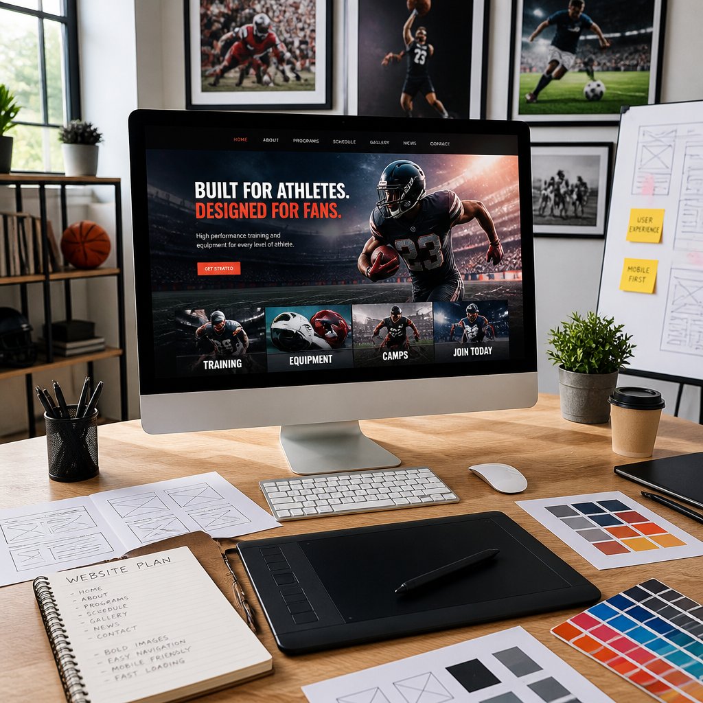 Website Design Services for Sports Businesses